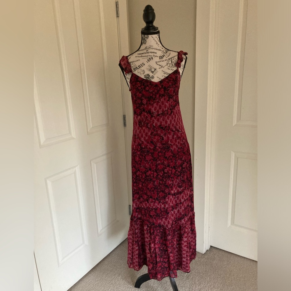 Lucky Brand Flutter sleeve dress